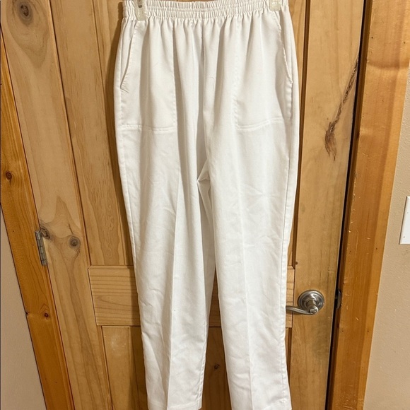 Pykettes Pants - Pykettes Elegant White Women's Pantsuit